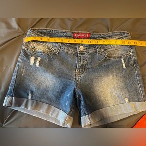 Red Rivet shorts size 9